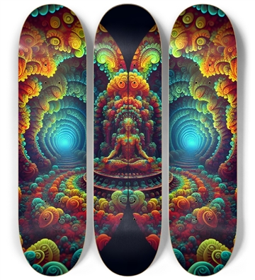 Psychedelic Fractal Zen Meditation 0010 8K