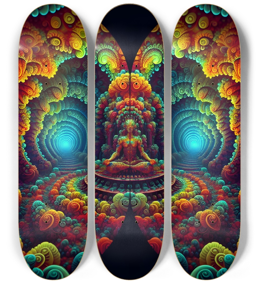 Psychedelic Fractal Zen Meditation 0010 8K