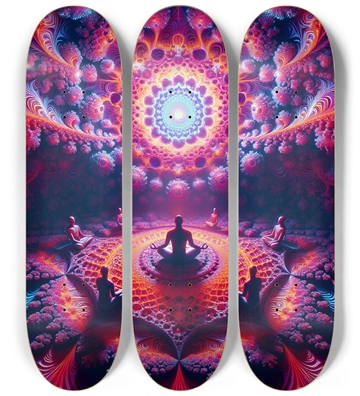 Psychedelic Fractal Zen Meditation 0019 8K