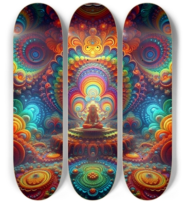 Psychedelic Fractal Zen Meditation 0017 8K