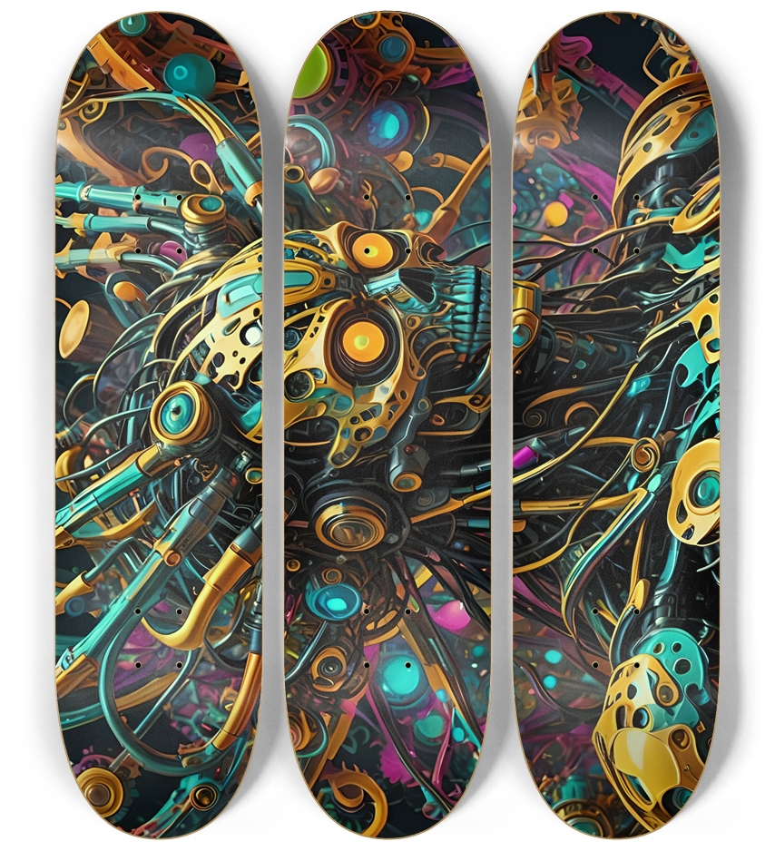 Weird Dreams 16 8K 3 Deck Wall Series
