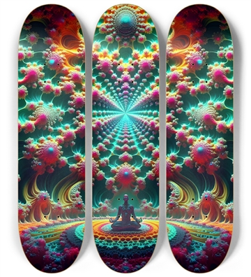 Psychedelic Fractal Zen Meditation 0007 8K