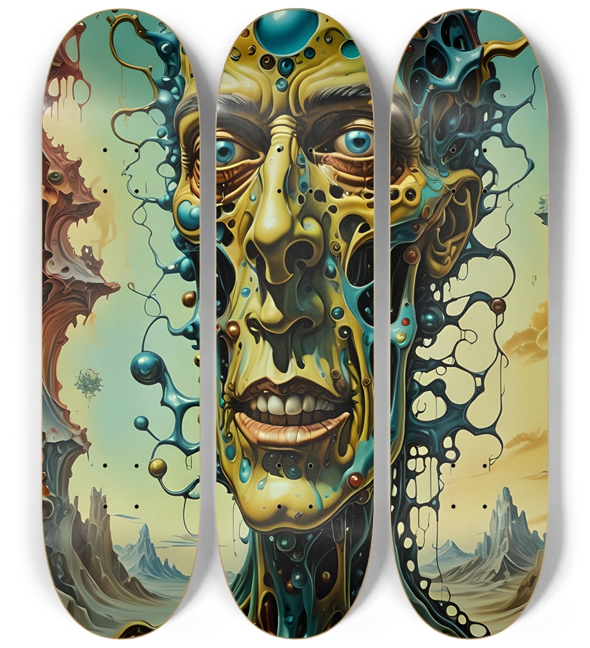 Weird Dreams 6 8K 3 Deck Wall Series