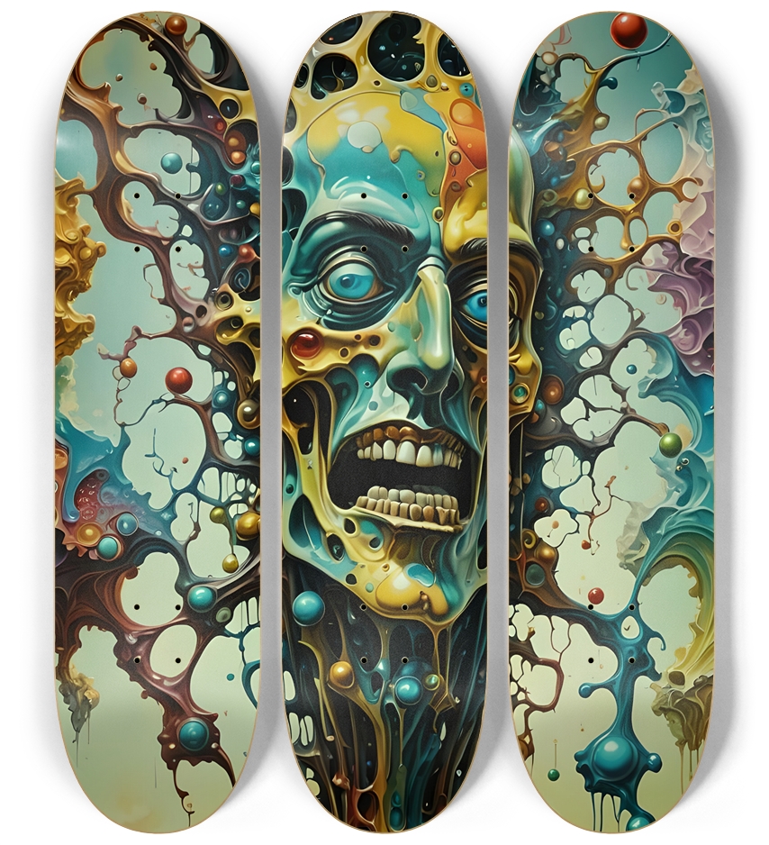 Weird Dreams 7 8K 3 Deck Wall Series