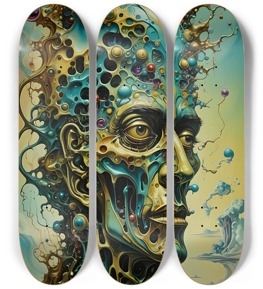 Weird Dreams 4 8K 3 Deck Wall Series