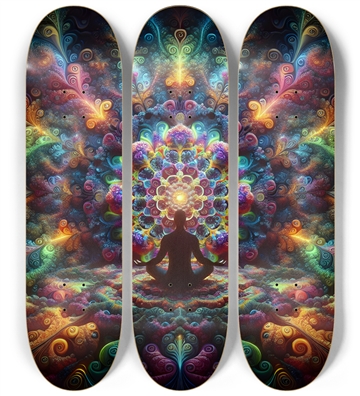 Psychedelic Fractal Zen Meditation 0018 8K