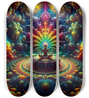 Psychedelic Fractal Zen Meditation 0016 8K