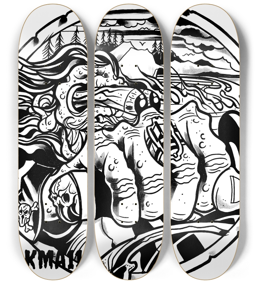 Skateboard Series FreeBombers 