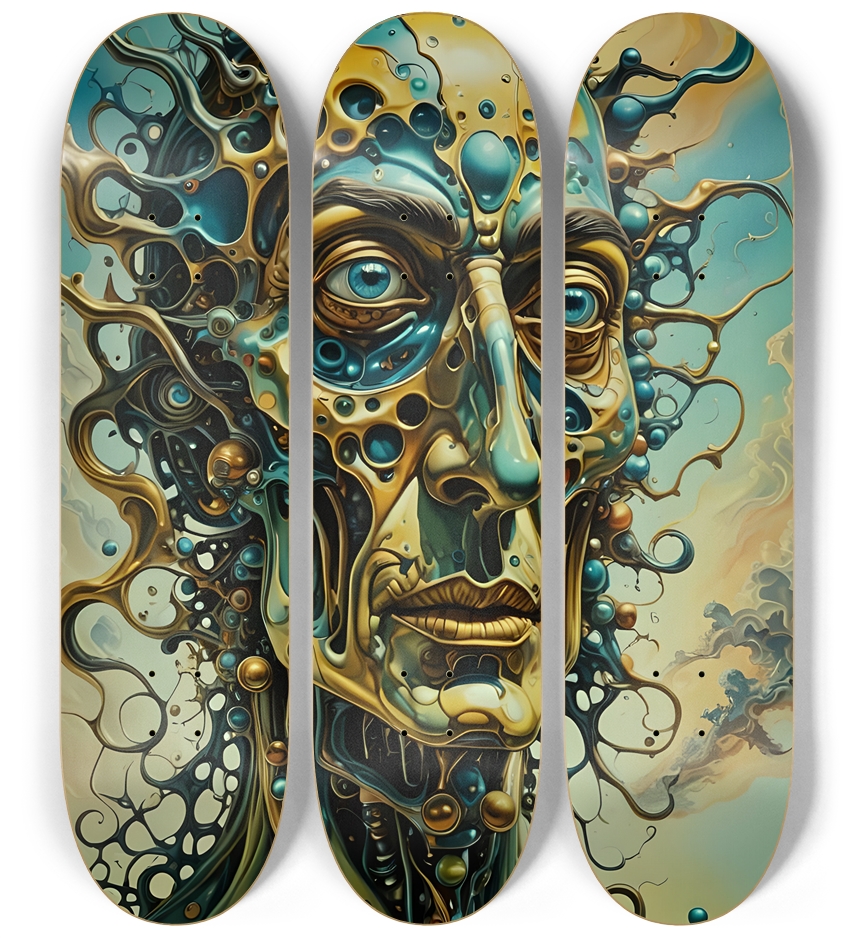 Weird Dreams 5 8K 3 Deck Wall Series
