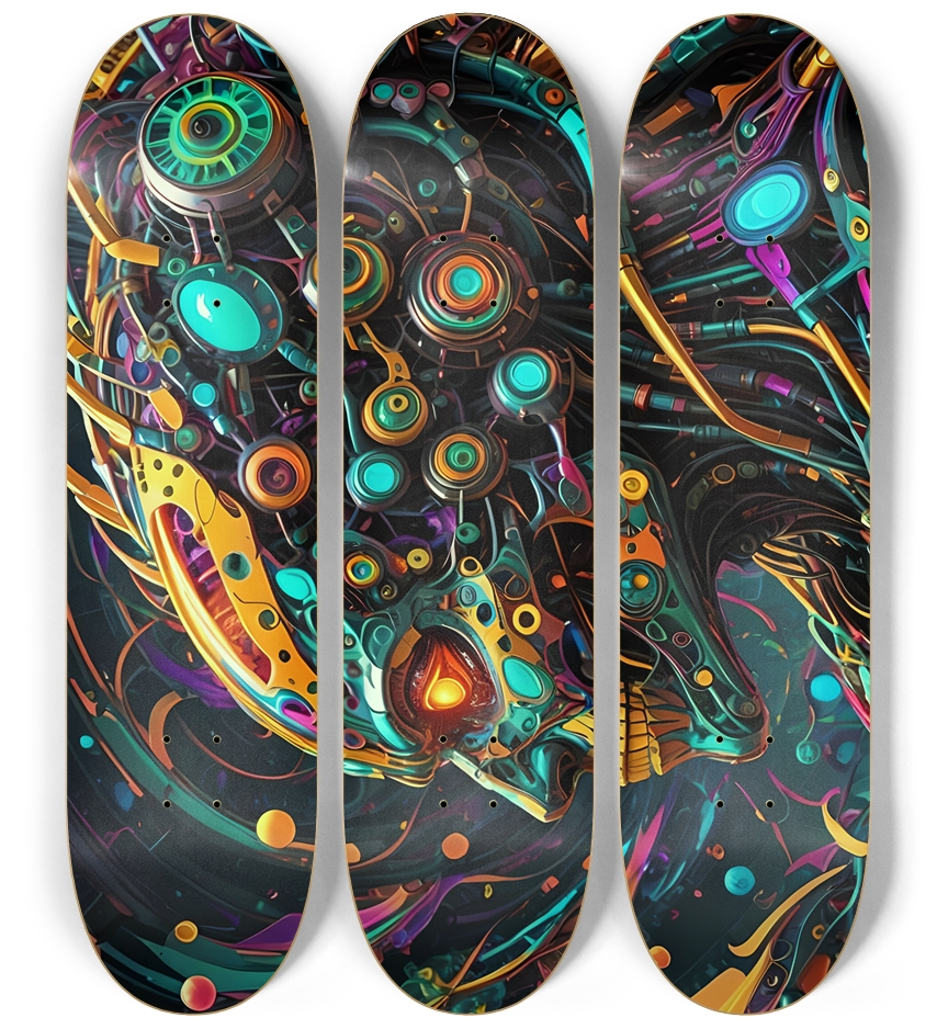 Weird Dreams 14 8K 3 Deck Wall Series