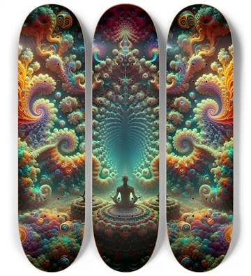 Psychedelic Fractal Zen Meditation 0012 8K