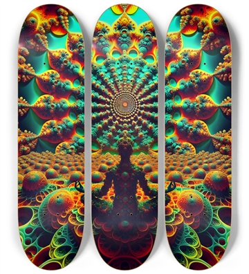 Psychedelic Fractal Zen Meditation 0013 8K