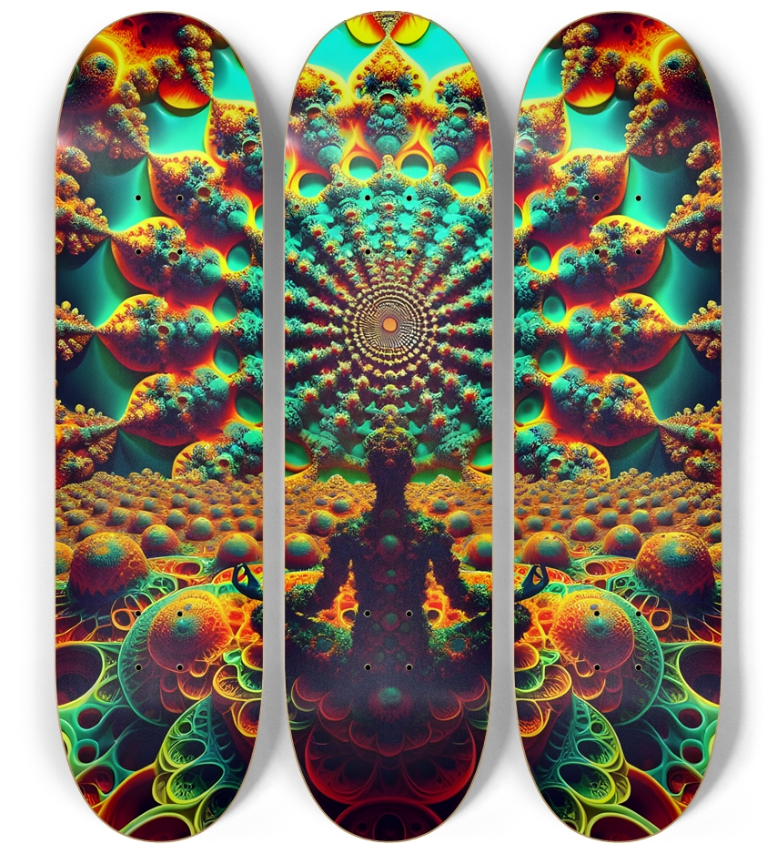 Psychedelic Fractal Zen Meditation 0013 8K