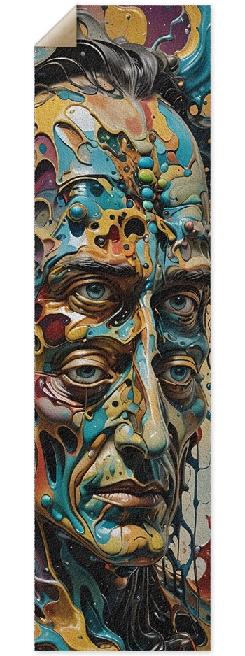 Griptape Weird Dreams 1 8K 9 x 33 Inch Griptape