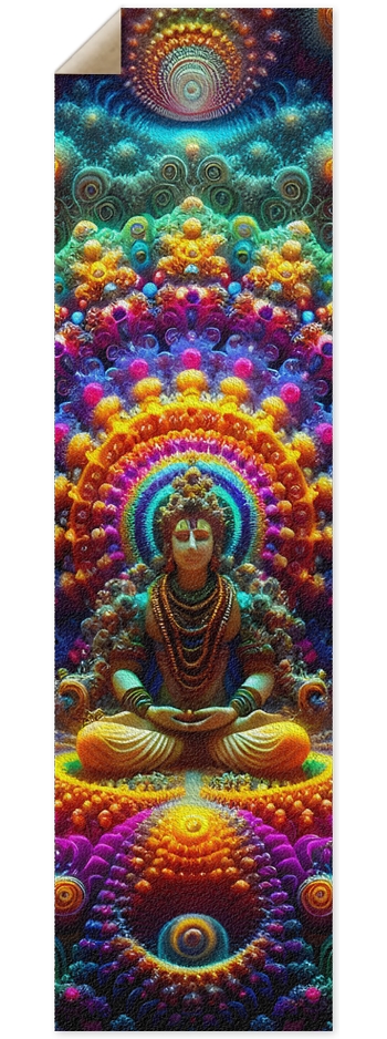 Griptape Psychedelic Fractal Vishnu 0004 8K 9 x 33 Inch Griptape