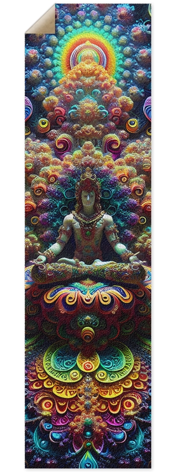 Griptape Psychedelic Fractal Vishnu 0009 8K 9 x 33 Inch Griptape