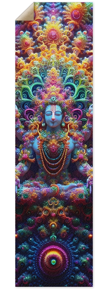 Griptape Psychedelic Fractal Vishnu 0005 8K 9 x 33 Inch Griptape