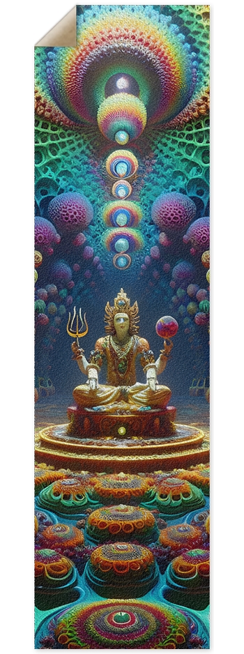 Griptape Psychedelic Fractal Vishnu 0010 8K 9 x 33 Inch Griptape