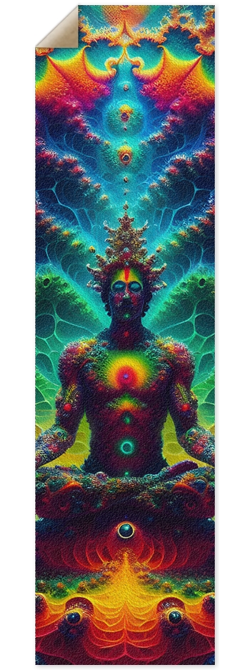 Griptape Psychedelic Fractal Vishnu 0008 8K 9 x 33 Inch Griptape