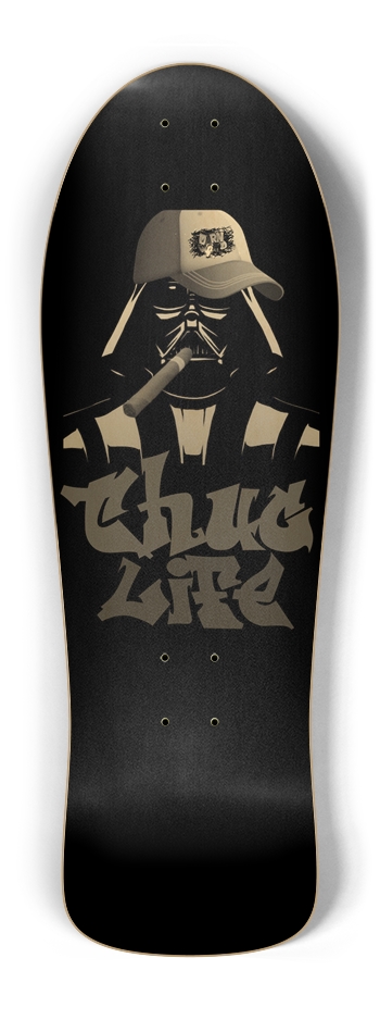 THUG LIFE black smoke 10.25”
