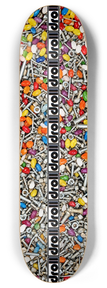 jellybeans and hardware droll strip 8 Inch Skateboard Deck
