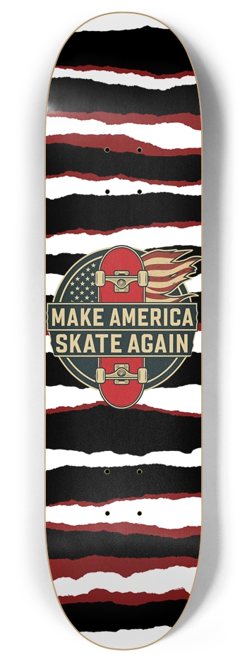 MASA Stripes 8.0 8 Inch Skateboard Deck