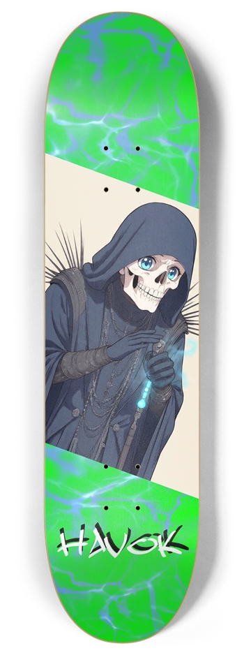 Bubbly Eye Magician  8 Inch Skateboard Deck