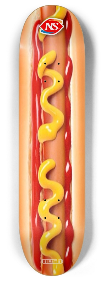 Dodger Dog 8 Inch Skateboard Deck