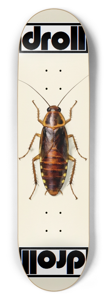 roach on cream 8-1/2 Skateboard Deck