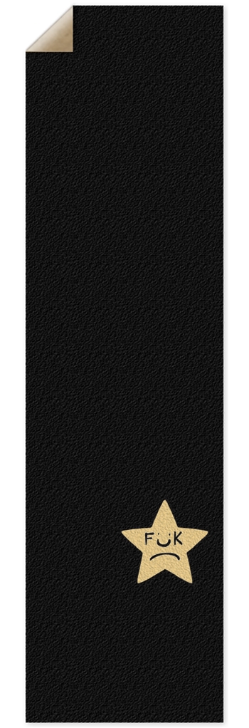 Simple star 10 x 36 Inch Griptape