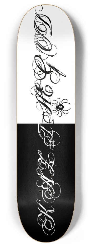 KAZTHEGOD fukoff 8 Inch Skateboard Deck