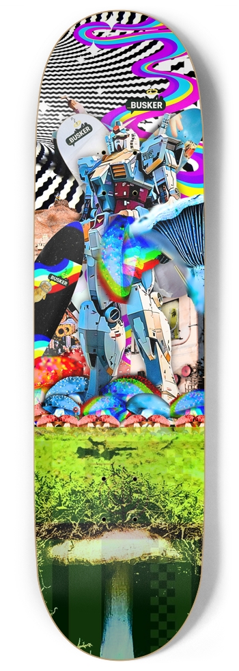 Nada Gun Dam...BUSKER 9" Skateboard