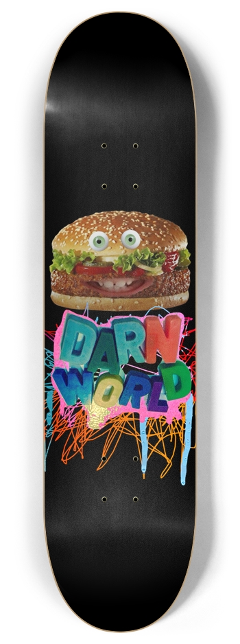 DARN BURGER WORLD 8”
