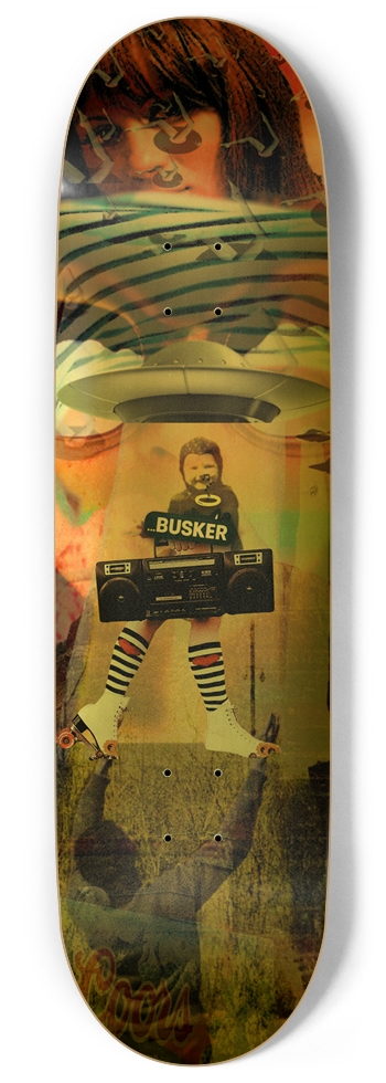 Coors Golden Speaker...BUSKER 9" Skateboard 9 Inch Skateboard