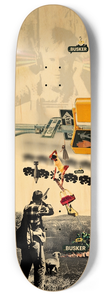 Holy Arch Asana...BUSKER 9" Skateboard (Natural) 