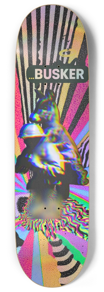Platero y Yo 9" Skateboard Holographic 9 Inch Skateboard
