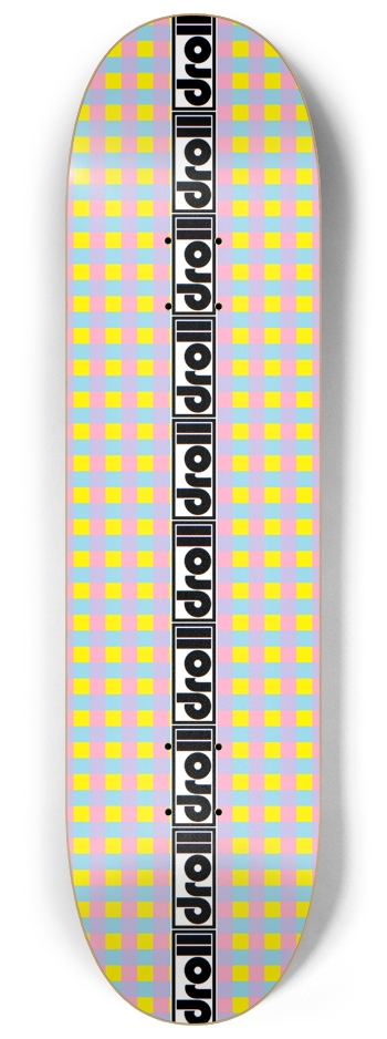 candy plaid droll strip