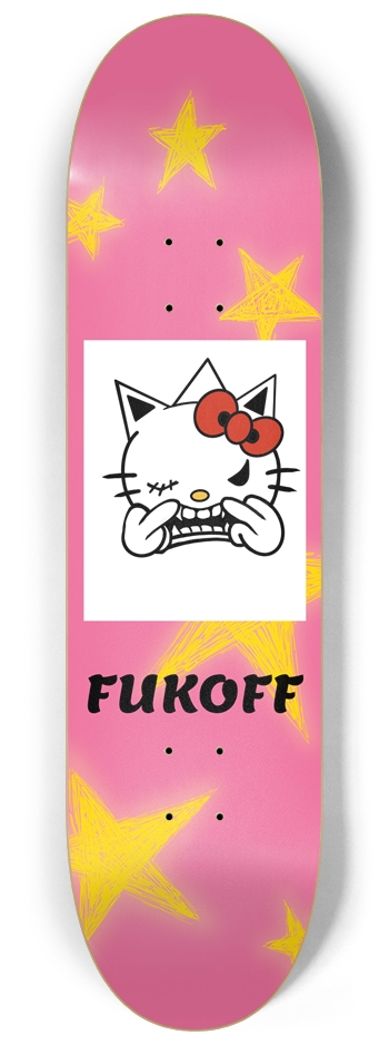 KITTY 8-1/4 Skateboard Deck