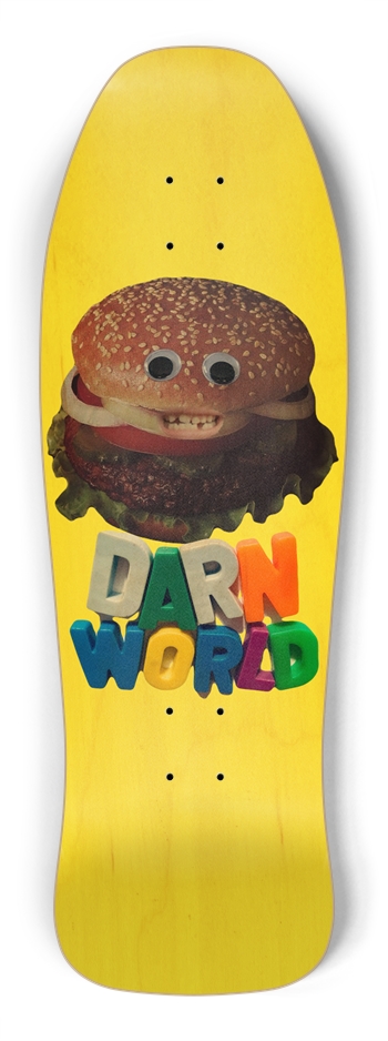 DARN BURGER FACE 10” Shredder Shape