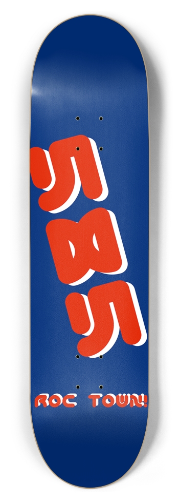 Roc Town “Area Code” 8-1/2 Skateboard Deck