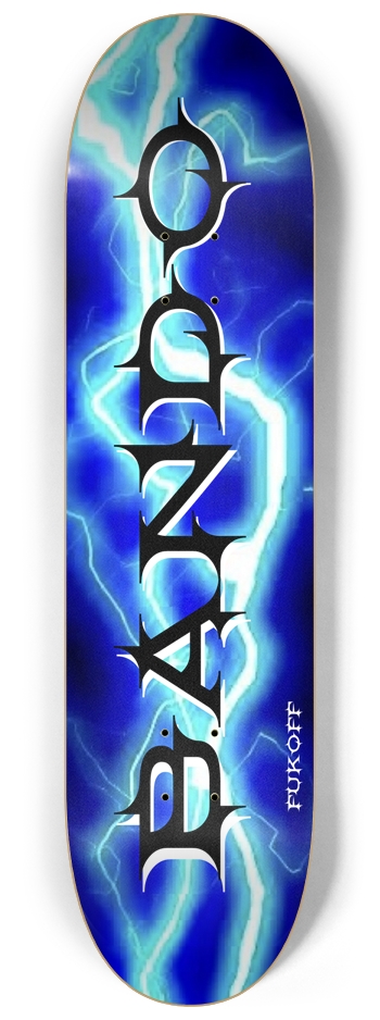 BANDOXFUKOFF 8-1/4 Skateboard Deck