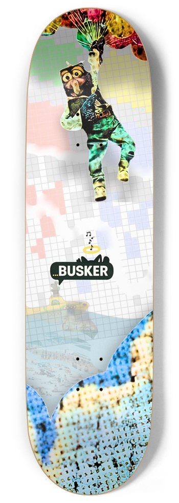 Up...Busker 9" Skateboard 9 Inch Skateboard