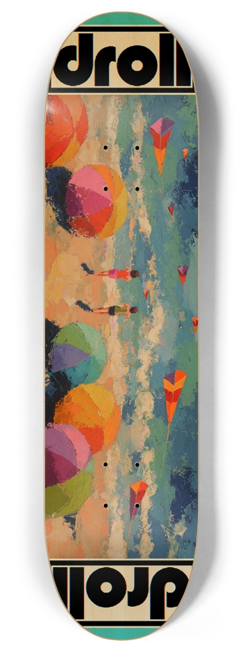 beach scene 03 8 Inch Skateboard Deck