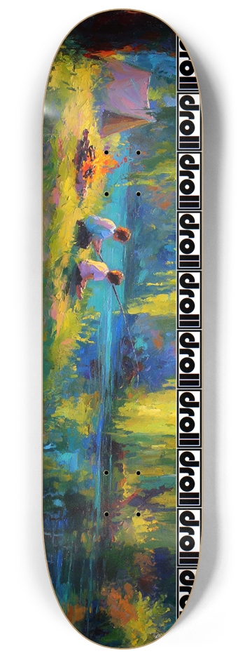 fishing spot 02 8-1/4 Skateboard Deck