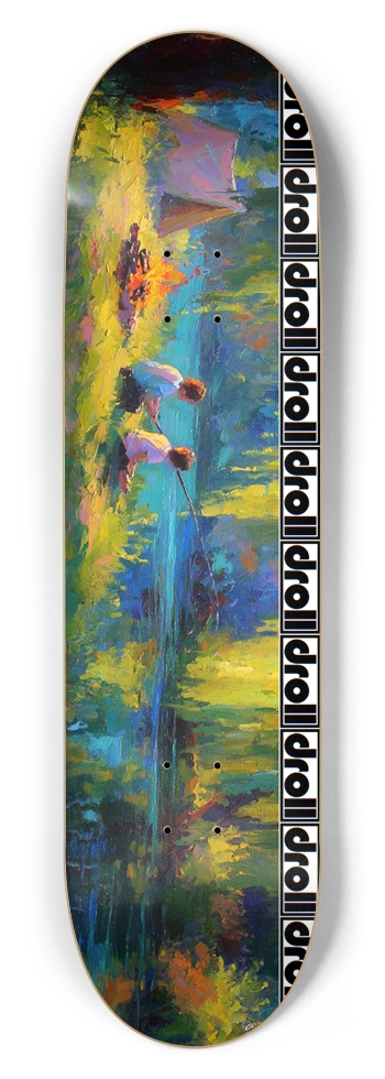 fishing spot 02 8-1/2 Skateboard Deck