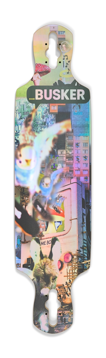 M...BUSKER Drop Through Longboard