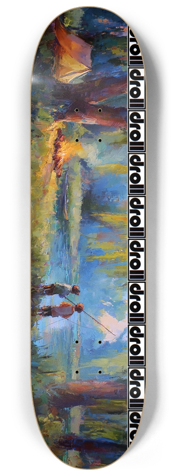 fishing spot 04 8-1/4 Skateboard Deck