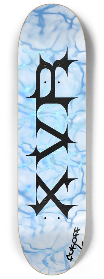 XVR X FUKOFF 8-1/4 Skateboard Deck