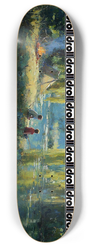 fishing spot 01 8 Inch Skateboard Deck