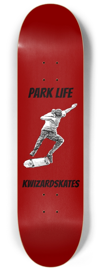NEW SCHOOL PARK LIFE 8-1/4 Skateboard Deck